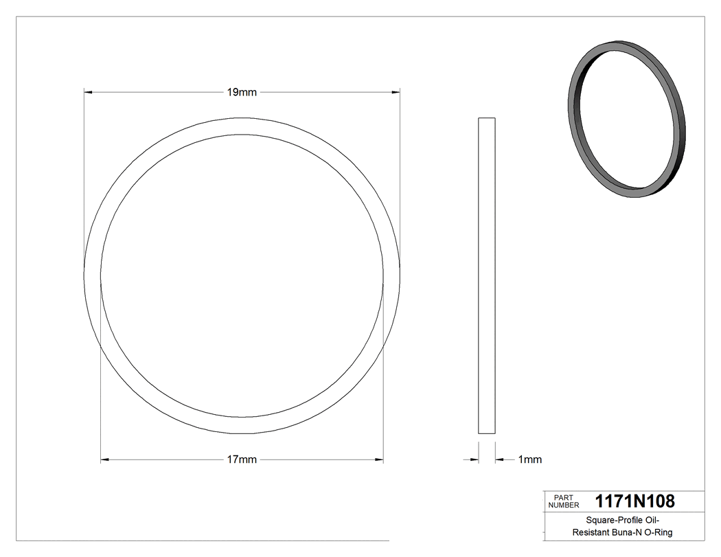 Technical drawing - 1171N108